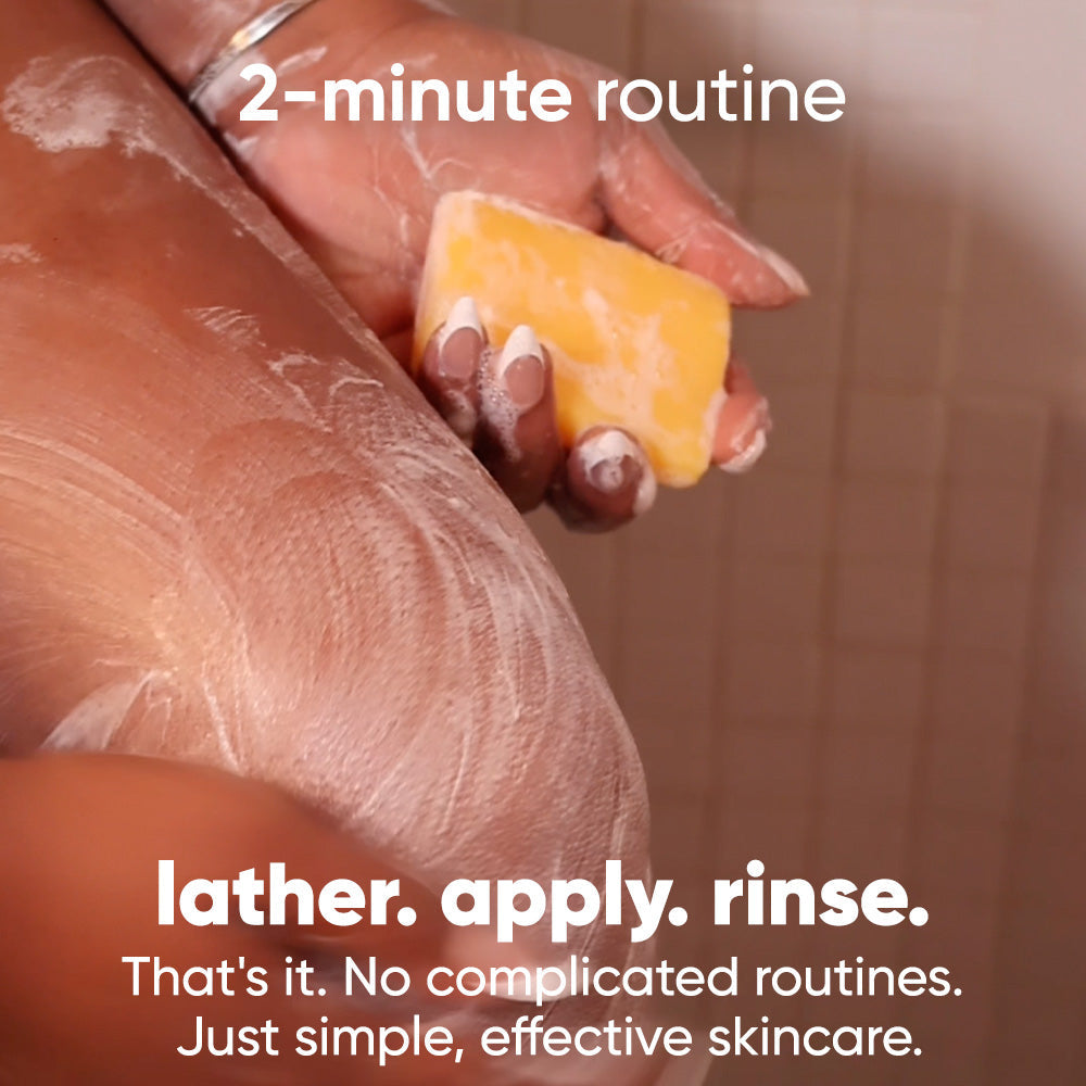 lemon turmeric & kojic acid brightening soap（The second one is 40% off!）