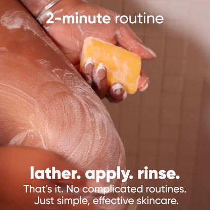 lemon turmeric & kojic acid brightening soap（The second one is 40% off!）