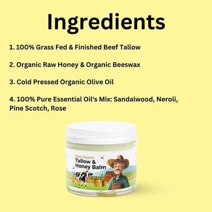 Tallow & Honey Balm